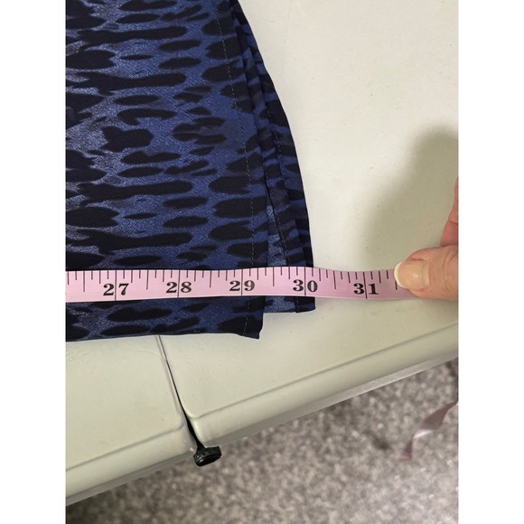 Cabi Sleeveless Collared Top Womens Medium Cheetah Print Ombre Button Up - B6 - Picture 7 of 9